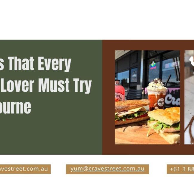 Top 10 Desserts That Every Dessert Lover Must Try in Melbourne